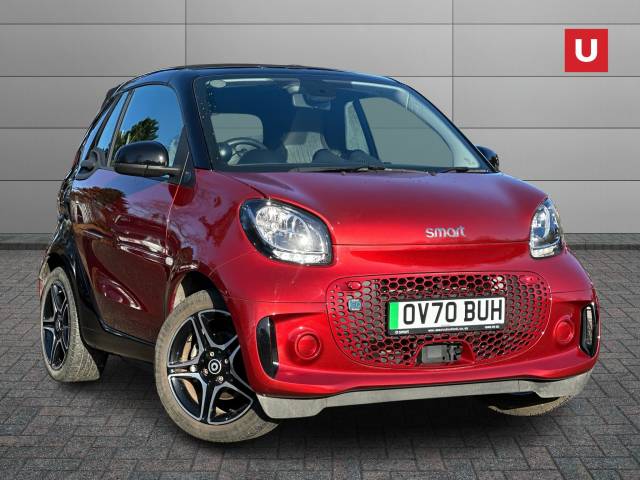 Smart Fortwo 0.0 60kW EQ Pulse Premium 17kWh 2dr Auto [22kWCh] Convertible Electric BLACK