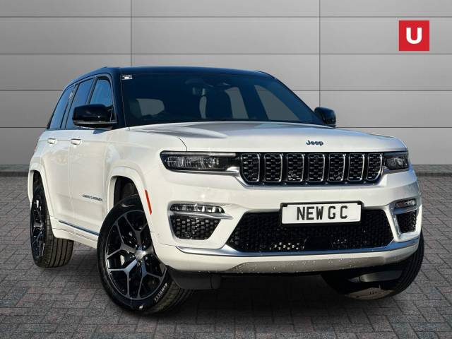 Jeep Grand Cherokee Phev Summit Reserve 2.0 Phev 380hp At8 Eawd Estate Petrol/electric Bright White + Black Roof