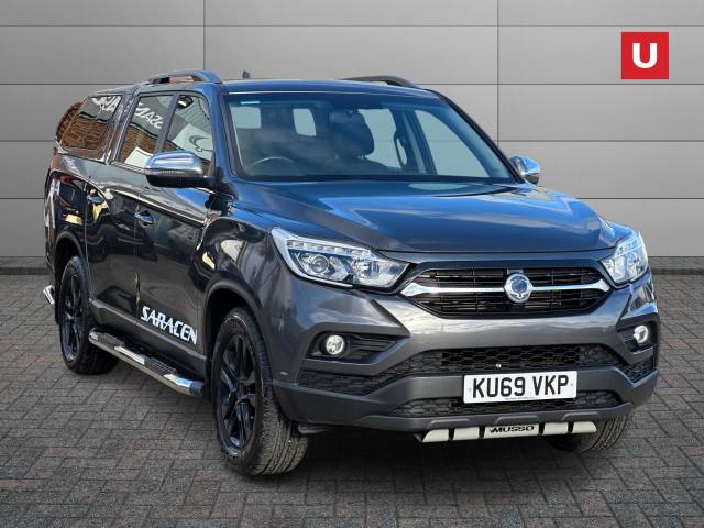 SsangYong Musso 2.2 Double Cab Pick Up Saracen 4dr AWD Pick Up Diesel GREY