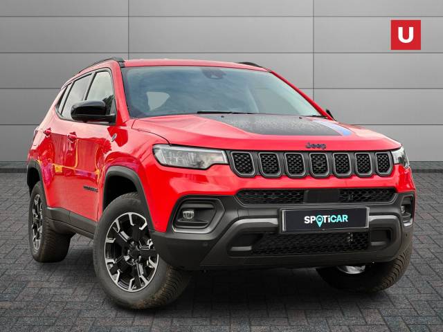 Jeep Compass 1.3 GSE T4 11.4kWh Trailhawk Auto 4xe Euro 6 (s/s) 5dr SUV Hybrid RED