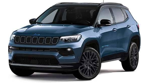 Jeep Compass Phev S 1.3 T4 Phev 240hp At Eawd E6.4 Estate Petrol/electric Blue Shade + Black Roof