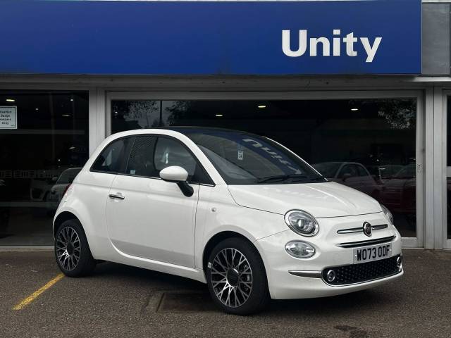 Fiat 500 1.0 MHEV Top Euro 6 (s/s) 3dr Hatchback Petrol White