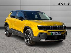 JEEP AVENGER 2024 (74) at Unity Automotive Oxford