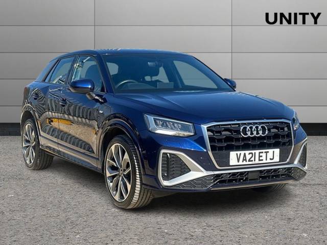 Audi Q2 1.5 TFSI CoD 35 S line S Tronic Euro 6 (s/s) 5dr SUV Petrol Blue