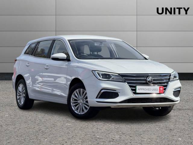 MG MG5 0.0 115kW Excite EV 53kWh 5dr Auto Estate Electric WHITE