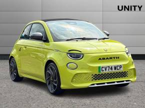 ABARTH 500E C 2024 (74) at Unity Automotive Oxford