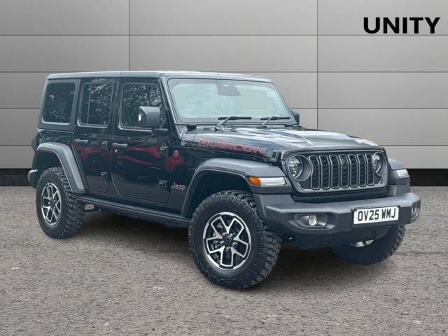 Jeep Wrangler 2.0 GME Rubicon 4dr Auto8 Convertible Petrol BLACK