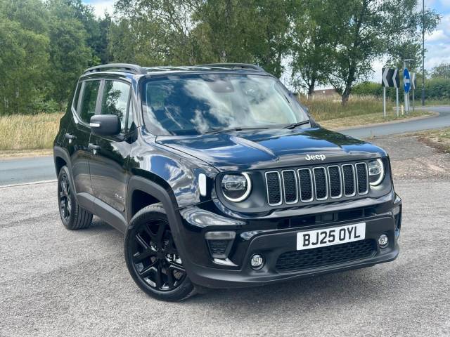 Jeep Renegade 1.5 e-Hybrid Altitude 5dr DCT SUV Petrol Black