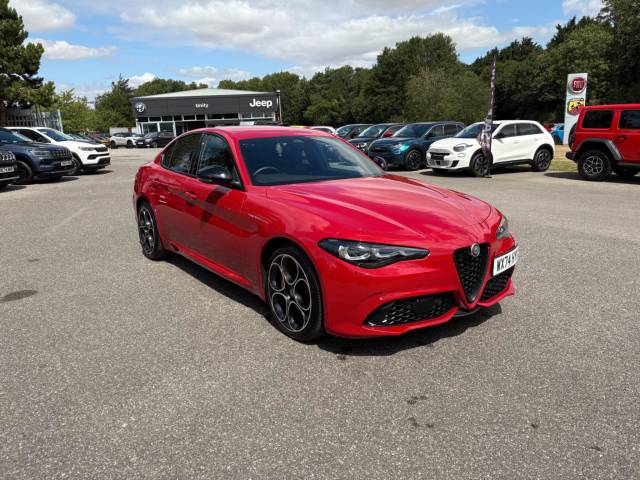 Alfa Romeo Giulia 2.0 Turbo Veloce 4dr Auto Saloon Petrol RED