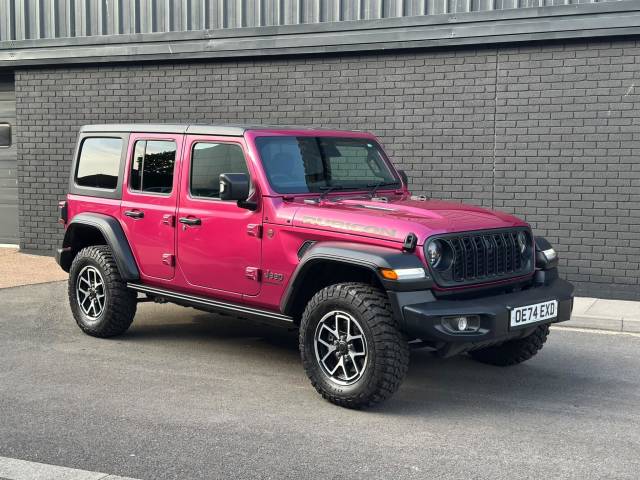 Jeep Wrangler 2.0 GME Rubicon 4dr Auto8 Convertible Petrol PINK