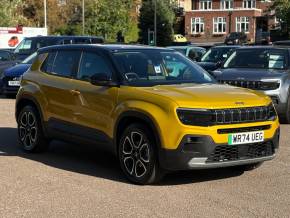 JEEP AVENGER 2024 (74) at Unity Automotive Oxford