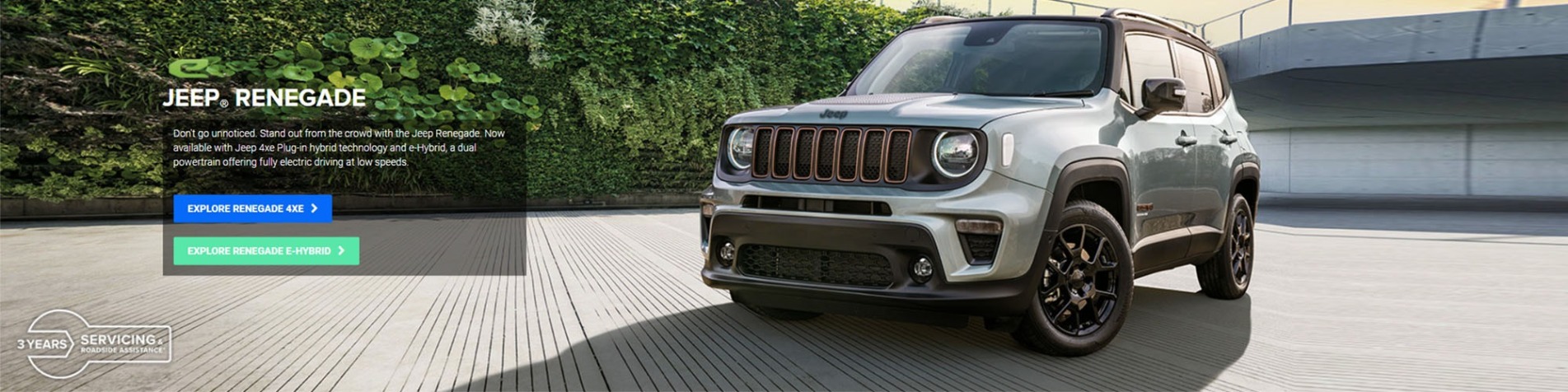 Jeep Renegade banner