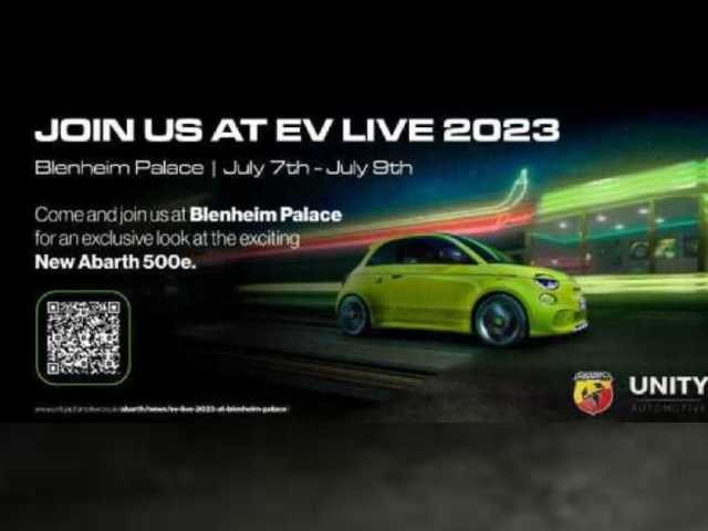 Explore the New Abarth 500e | EV LIVE 2023 at Blenheim Palace July 7th - 9th