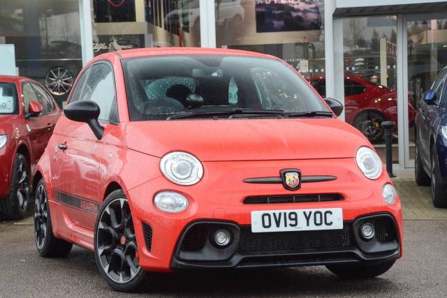 Abarth 595 1.4 Tjet (180ps) Competizione Hatchback Petrol Red